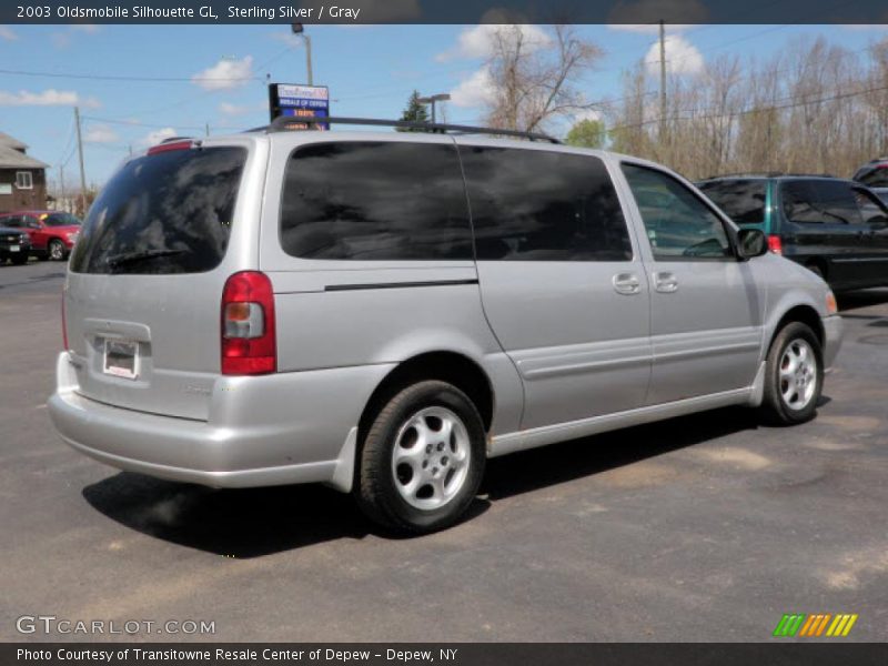 Sterling Silver / Gray 2003 Oldsmobile Silhouette GL