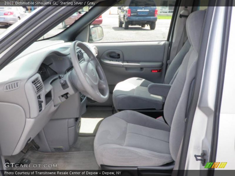 Sterling Silver / Gray 2003 Oldsmobile Silhouette GL