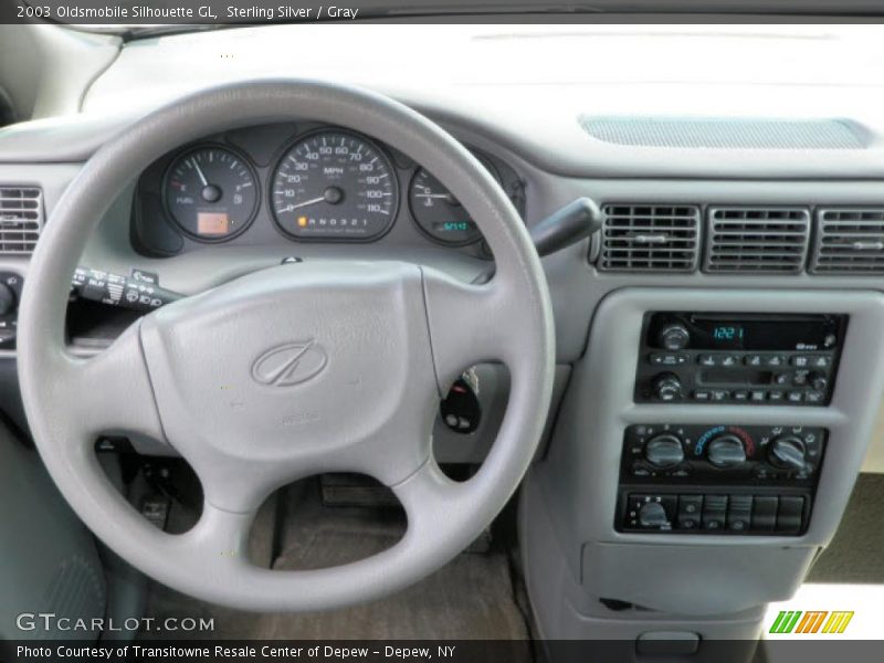 Sterling Silver / Gray 2003 Oldsmobile Silhouette GL