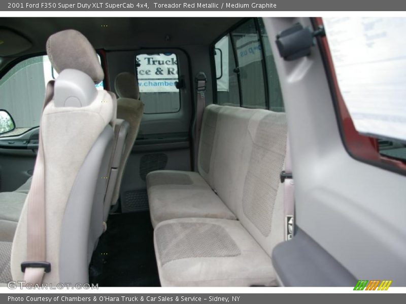 Toreador Red Metallic / Medium Graphite 2001 Ford F350 Super Duty XLT SuperCab 4x4
