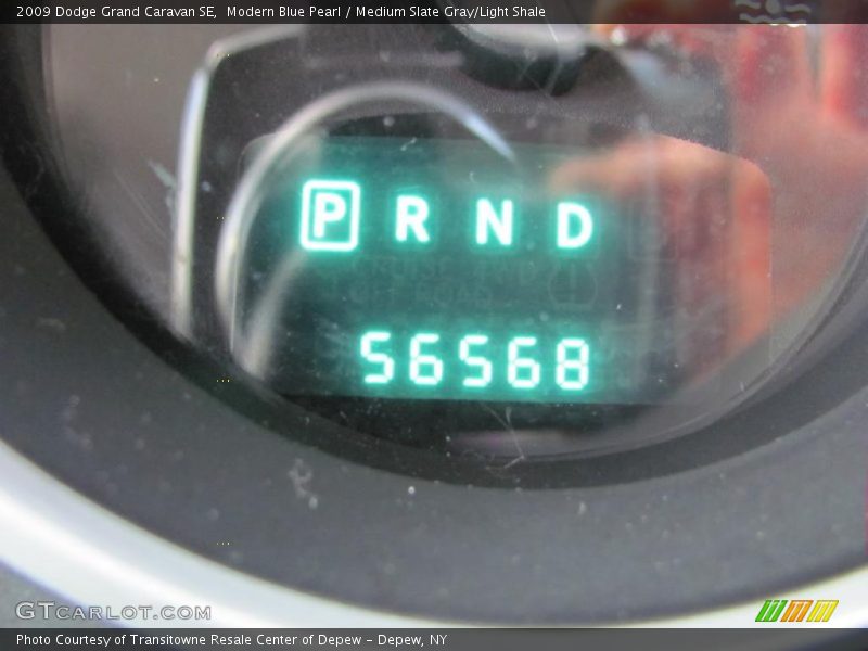 Modern Blue Pearl / Medium Slate Gray/Light Shale 2009 Dodge Grand Caravan SE
