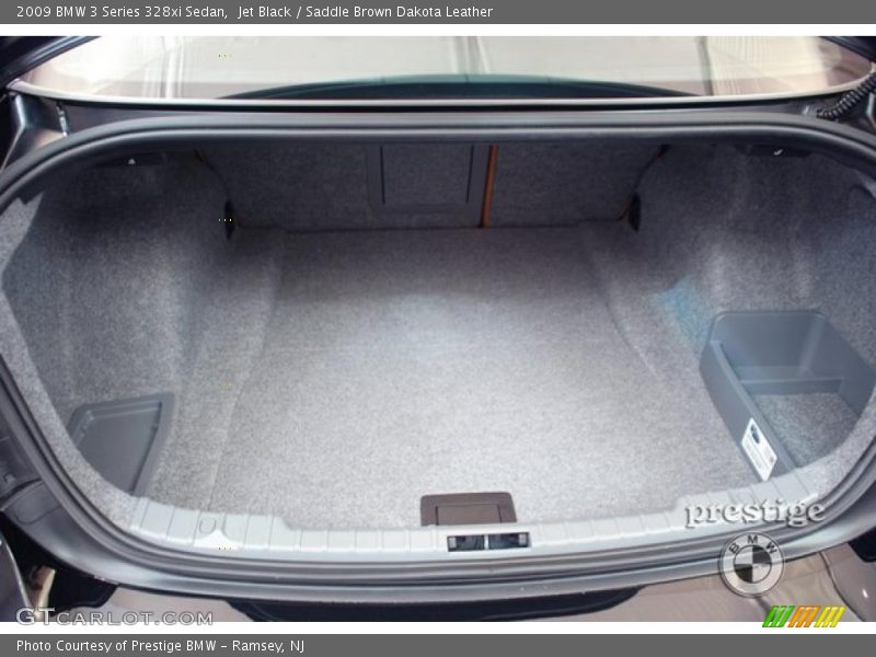 Jet Black / Saddle Brown Dakota Leather 2009 BMW 3 Series 328xi Sedan
