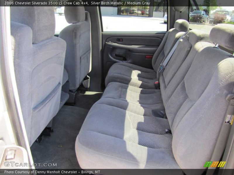 Silver Birch Metallic / Medium Gray 2006 Chevrolet Silverado 3500 LS Crew Cab 4x4