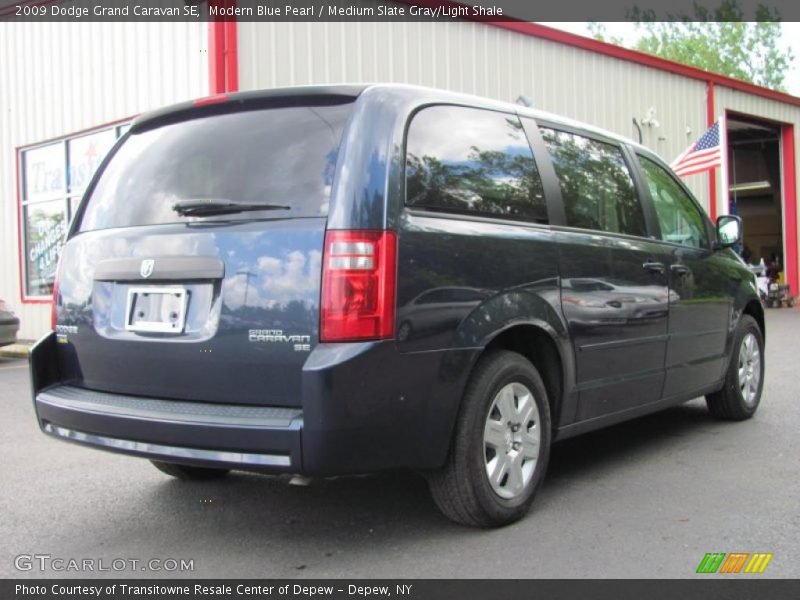 Modern Blue Pearl / Medium Slate Gray/Light Shale 2009 Dodge Grand Caravan SE