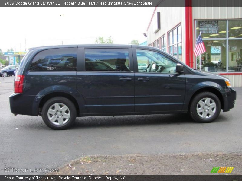Modern Blue Pearl / Medium Slate Gray/Light Shale 2009 Dodge Grand Caravan SE