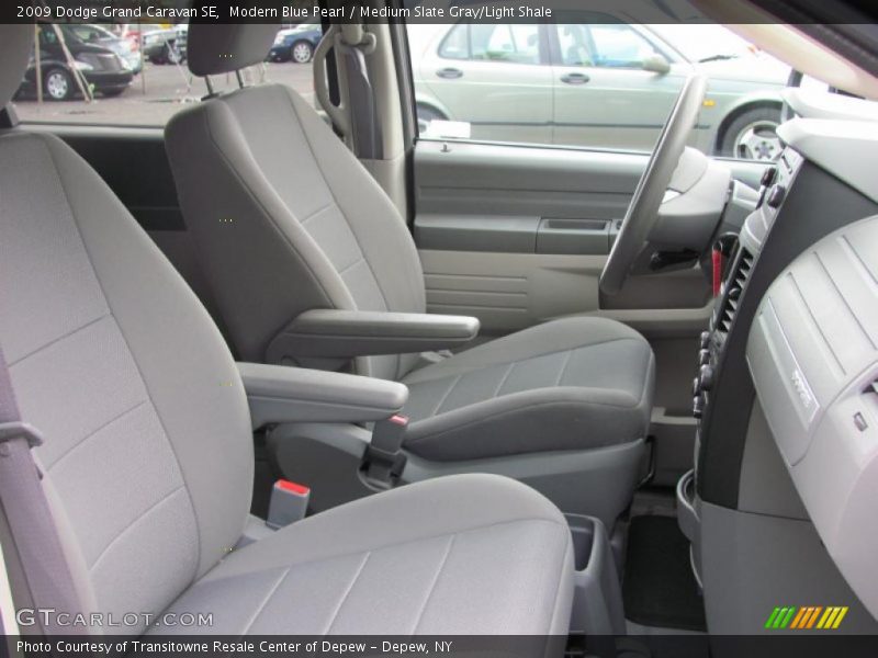 Modern Blue Pearl / Medium Slate Gray/Light Shale 2009 Dodge Grand Caravan SE