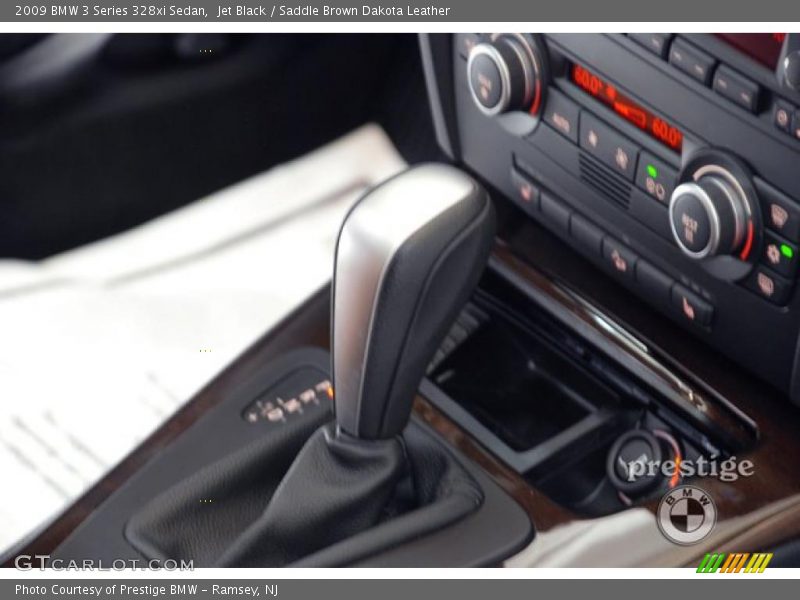 Jet Black / Saddle Brown Dakota Leather 2009 BMW 3 Series 328xi Sedan