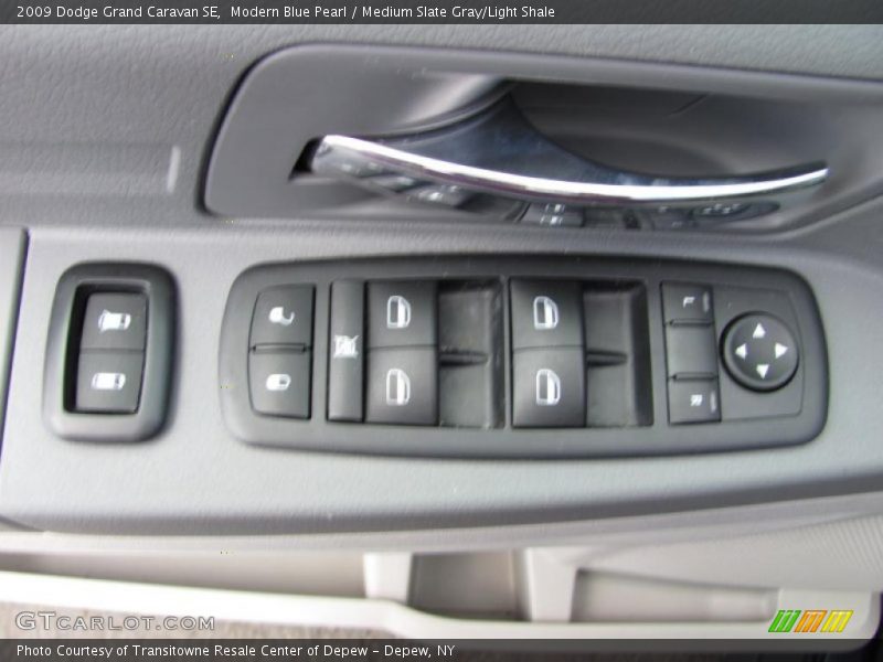 Modern Blue Pearl / Medium Slate Gray/Light Shale 2009 Dodge Grand Caravan SE