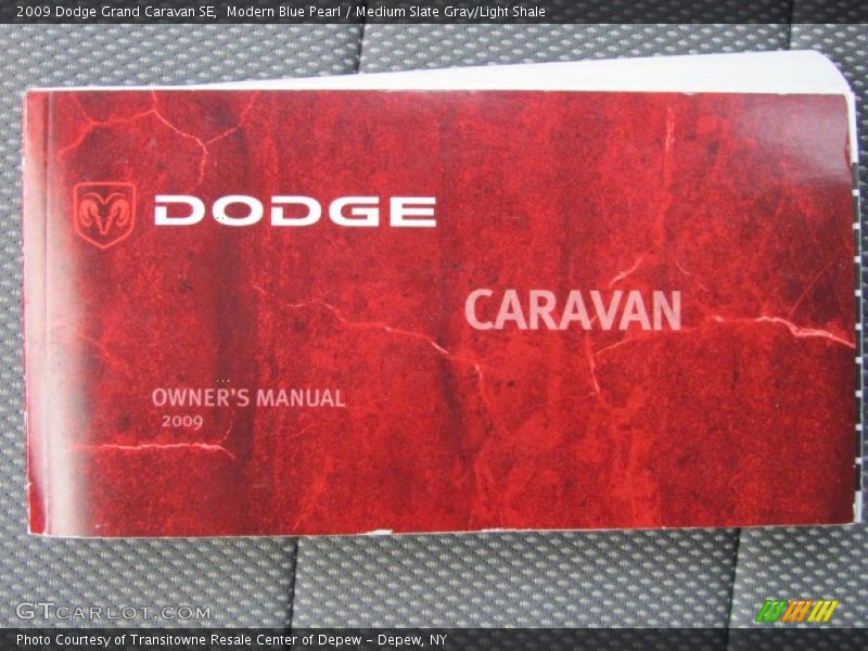 Modern Blue Pearl / Medium Slate Gray/Light Shale 2009 Dodge Grand Caravan SE