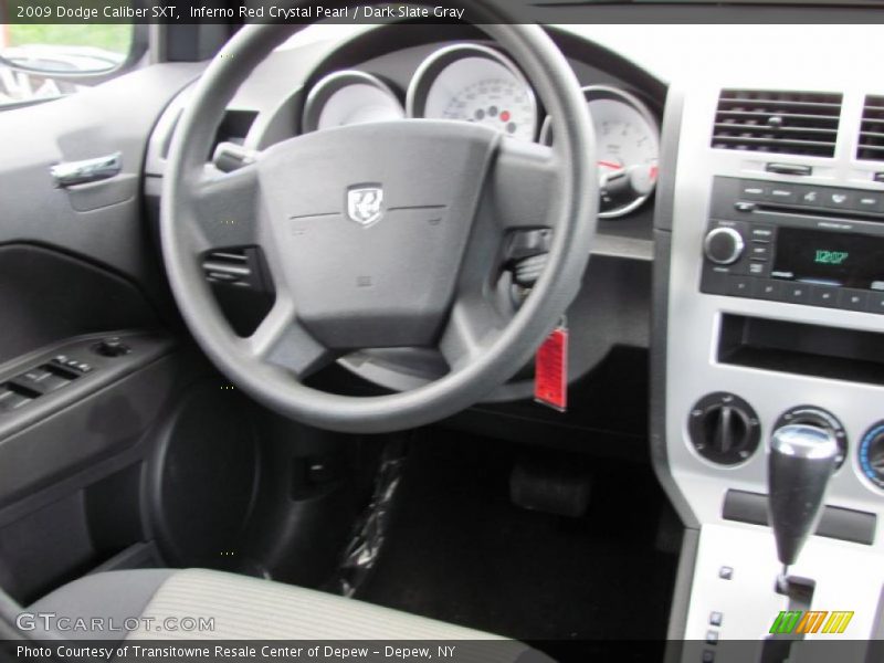 Inferno Red Crystal Pearl / Dark Slate Gray 2009 Dodge Caliber SXT