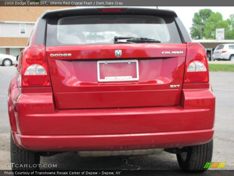 Inferno Red Crystal Pearl / Dark Slate Gray 2009 Dodge Caliber SXT
