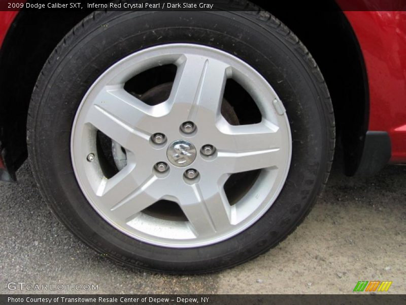 Inferno Red Crystal Pearl / Dark Slate Gray 2009 Dodge Caliber SXT