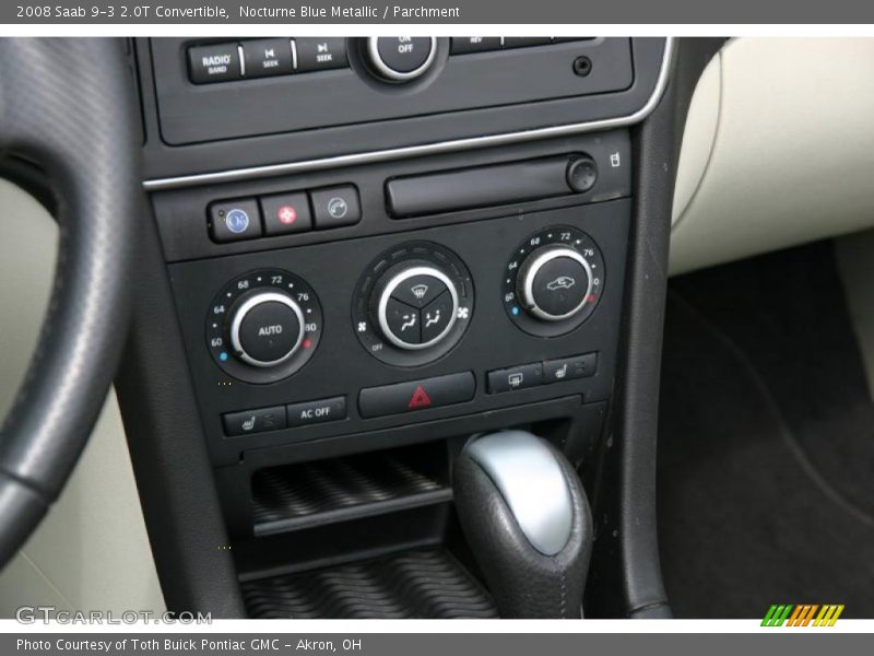 Nocturne Blue Metallic / Parchment 2008 Saab 9-3 2.0T Convertible