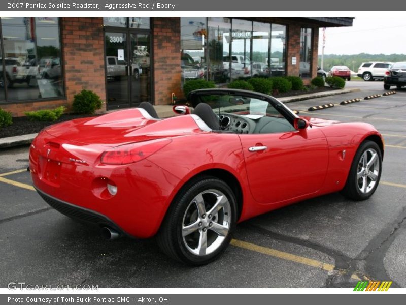 Aggressive Red / Ebony 2007 Pontiac Solstice Roadster