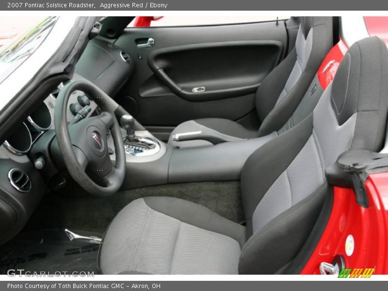 Aggressive Red / Ebony 2007 Pontiac Solstice Roadster