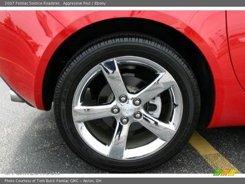 Aggressive Red / Ebony 2007 Pontiac Solstice Roadster