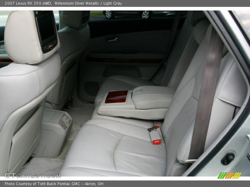 Millennium Silver Metallic / Light Gray 2007 Lexus RX 350 AWD