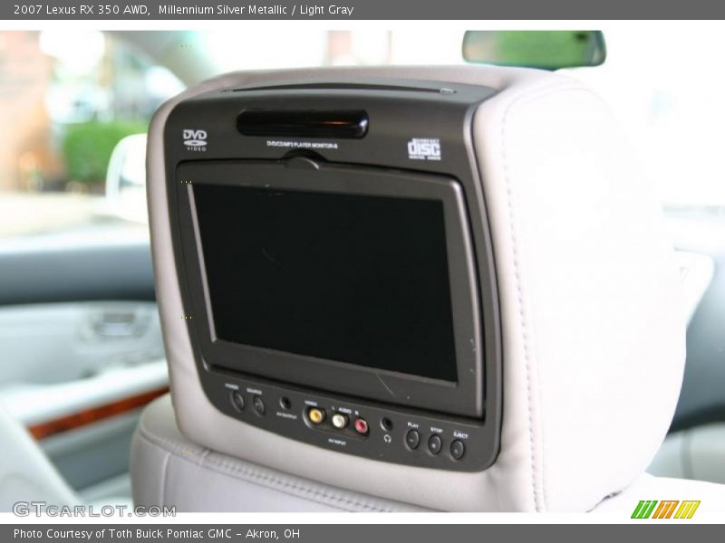 Millennium Silver Metallic / Light Gray 2007 Lexus RX 350 AWD