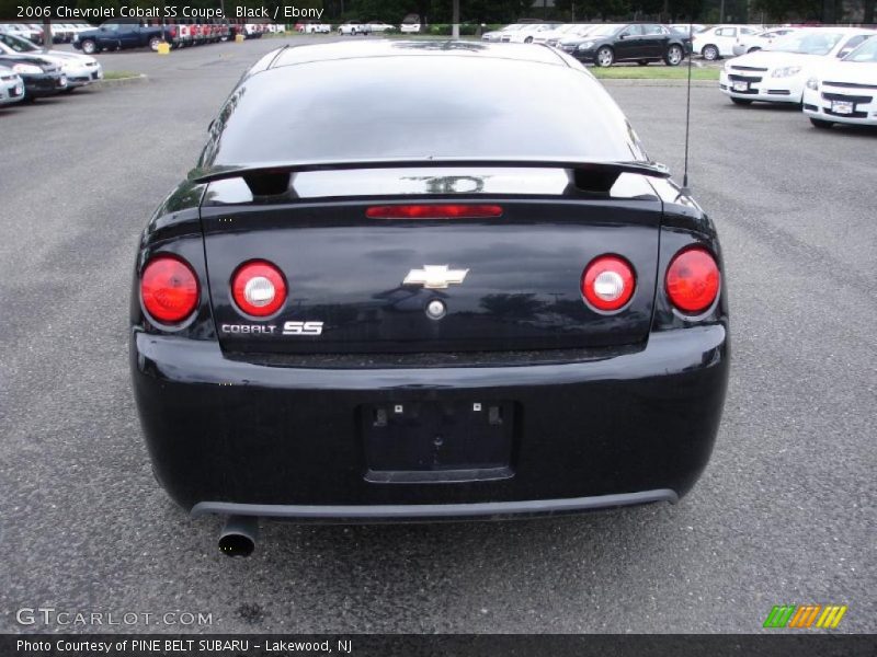 Black / Ebony 2006 Chevrolet Cobalt SS Coupe