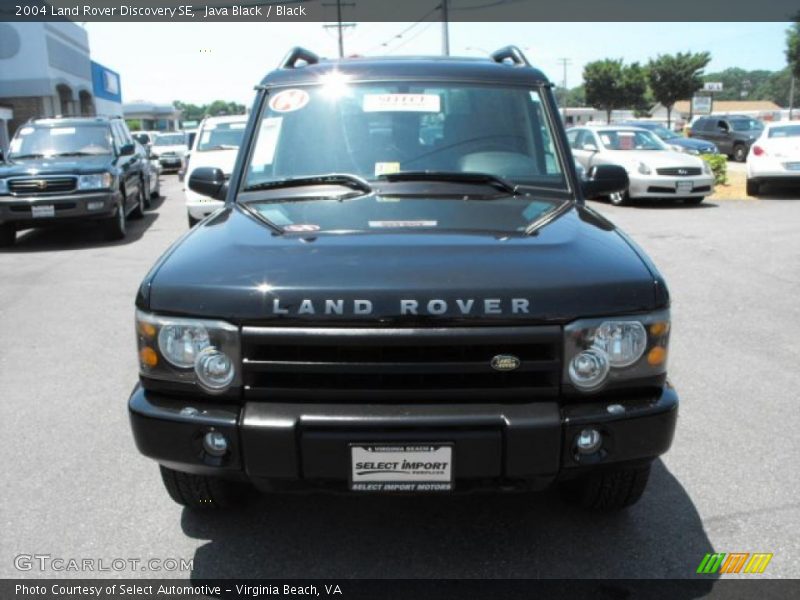 Java Black / Black 2004 Land Rover Discovery SE