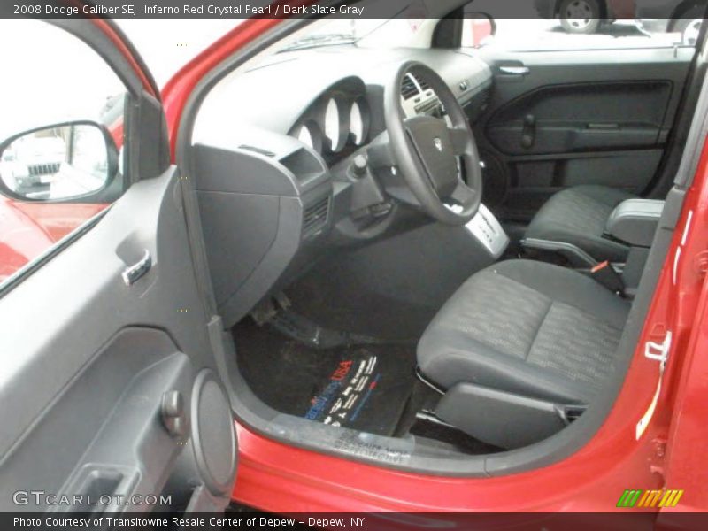 Inferno Red Crystal Pearl / Dark Slate Gray 2008 Dodge Caliber SE