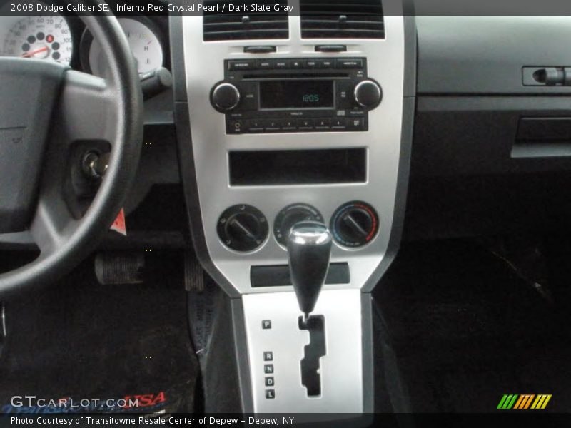 Inferno Red Crystal Pearl / Dark Slate Gray 2008 Dodge Caliber SE