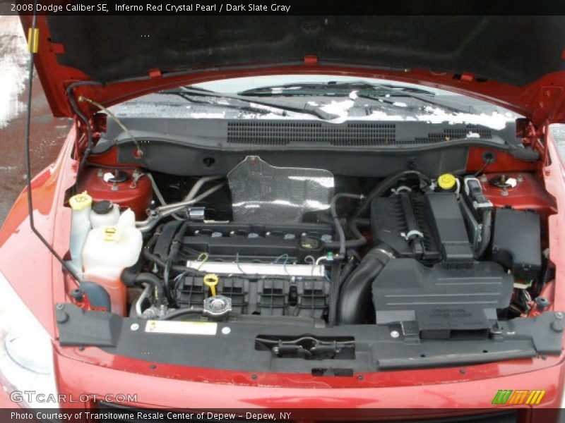 Inferno Red Crystal Pearl / Dark Slate Gray 2008 Dodge Caliber SE