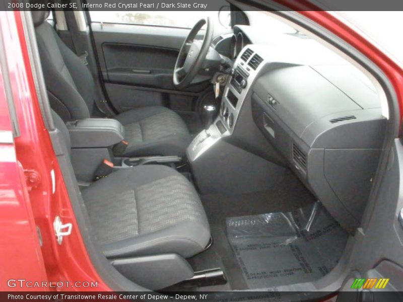 Inferno Red Crystal Pearl / Dark Slate Gray 2008 Dodge Caliber SE