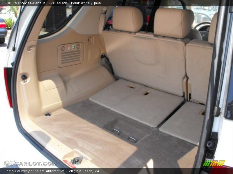 Polar White / Java 2000 Mercedes-Benz ML 320 4Matic