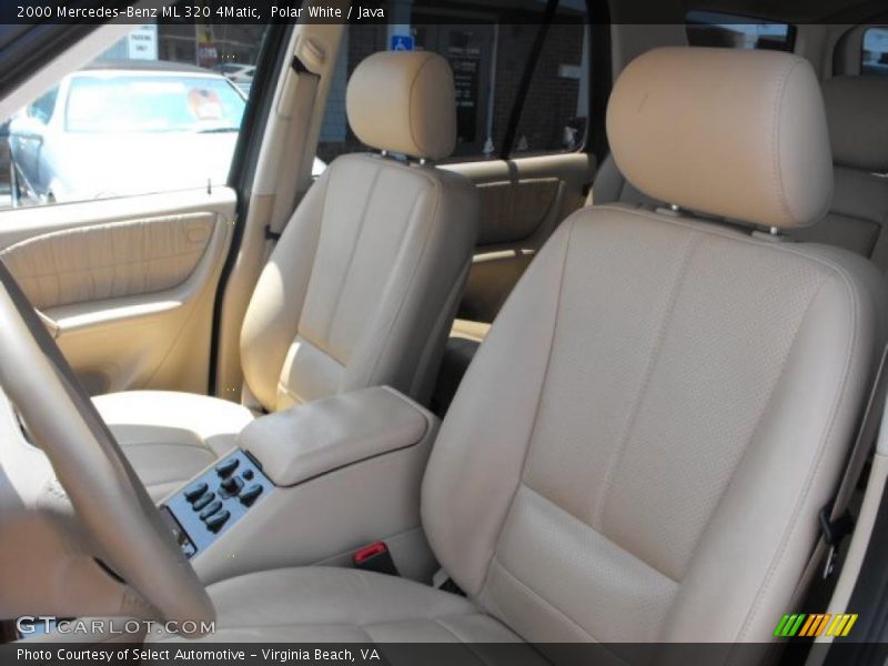 Polar White / Java 2000 Mercedes-Benz ML 320 4Matic