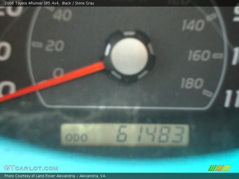 Black / Stone Gray 2006 Toyota 4Runner SR5 4x4