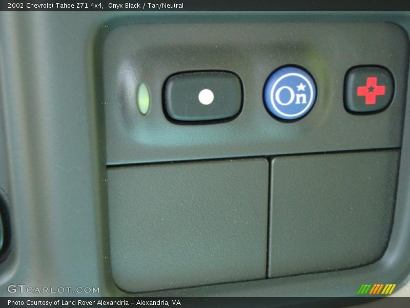 Onyx Black / Tan/Neutral 2002 Chevrolet Tahoe Z71 4x4
