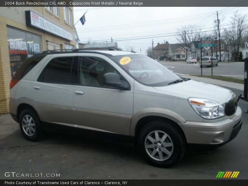 Cappuccino Frost Metallic / Neutral Beige 2004 Buick Rendezvous CXL AWD