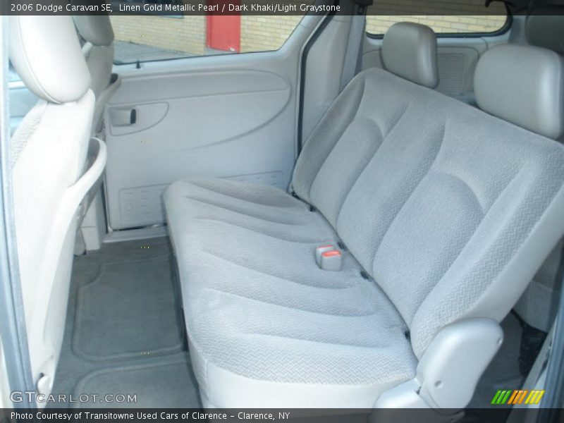 Linen Gold Metallic Pearl / Dark Khaki/Light Graystone 2006 Dodge Caravan SE