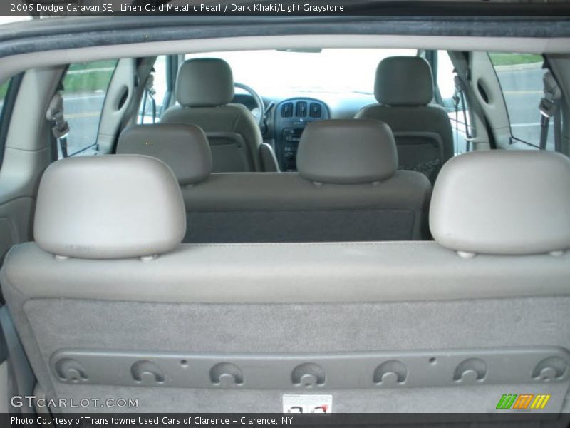 Linen Gold Metallic Pearl / Dark Khaki/Light Graystone 2006 Dodge Caravan SE