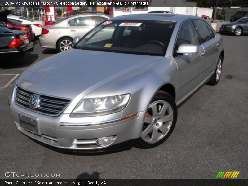 Reflex Silver Metallic / Anthracite 2004 Volkswagen Phaeton V8 4Motion Sedan
