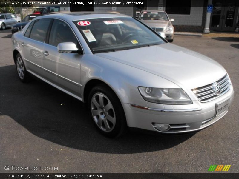 Reflex Silver Metallic / Anthracite 2004 Volkswagen Phaeton V8 4Motion Sedan