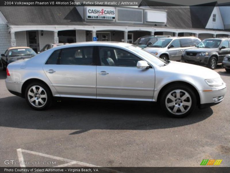 Reflex Silver Metallic / Anthracite 2004 Volkswagen Phaeton V8 4Motion Sedan