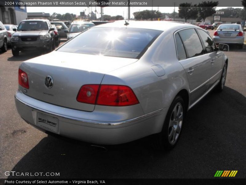 Reflex Silver Metallic / Anthracite 2004 Volkswagen Phaeton V8 4Motion Sedan