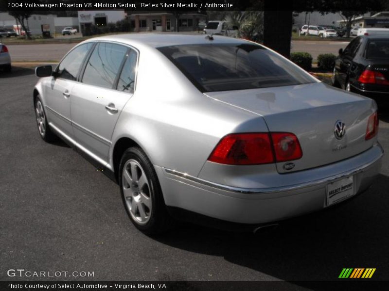 Reflex Silver Metallic / Anthracite 2004 Volkswagen Phaeton V8 4Motion Sedan