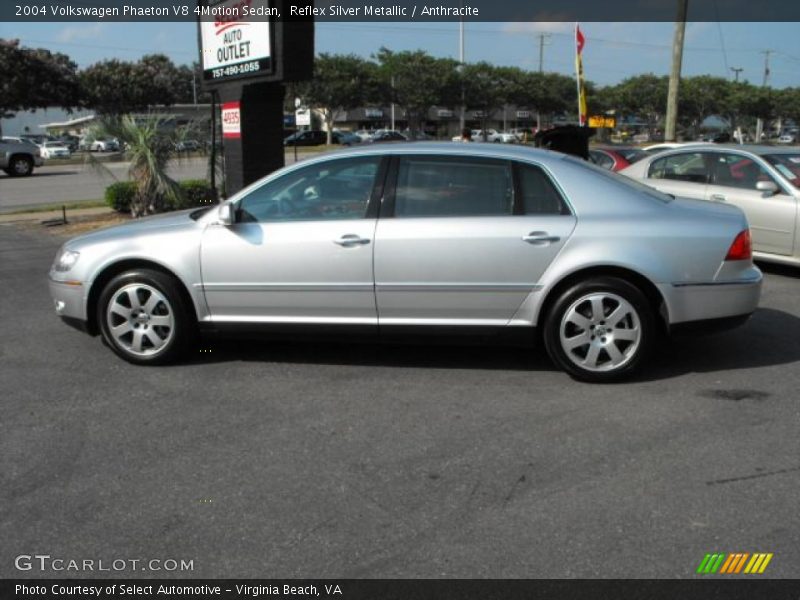 Reflex Silver Metallic / Anthracite 2004 Volkswagen Phaeton V8 4Motion Sedan