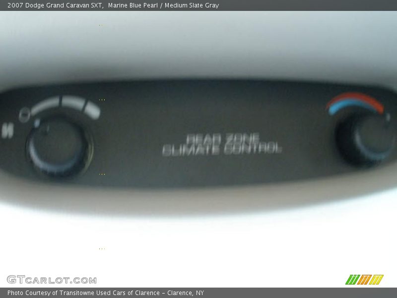 Marine Blue Pearl / Medium Slate Gray 2007 Dodge Grand Caravan SXT