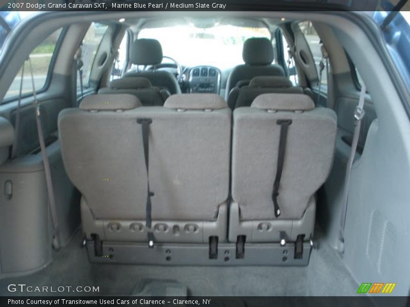 Marine Blue Pearl / Medium Slate Gray 2007 Dodge Grand Caravan SXT