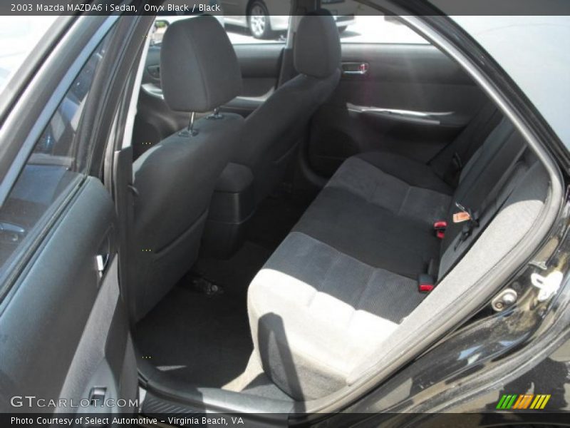 Onyx Black / Black 2003 Mazda MAZDA6 i Sedan