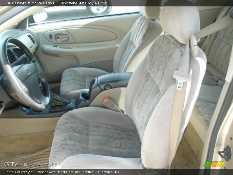 Sandstone Metallic / Neutral 2004 Chevrolet Monte Carlo LS