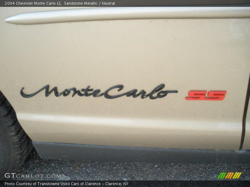Sandstone Metallic / Neutral 2004 Chevrolet Monte Carlo LS