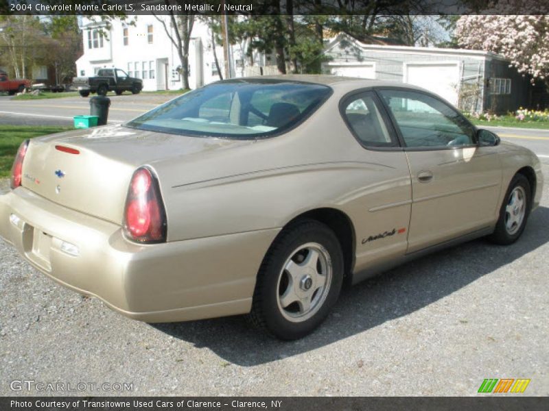 Sandstone Metallic / Neutral 2004 Chevrolet Monte Carlo LS