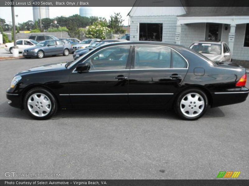 Black Onyx / Black 2003 Lexus LS 430 Sedan