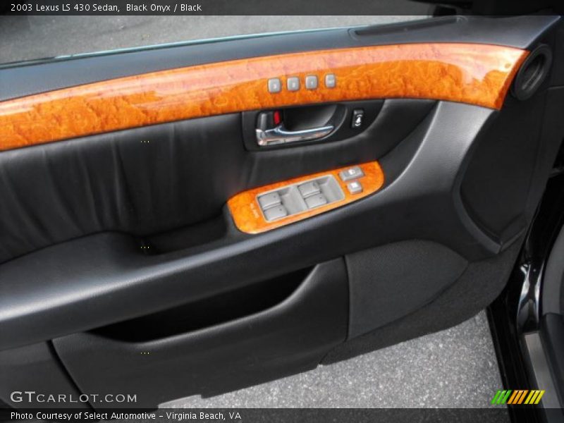 Black Onyx / Black 2003 Lexus LS 430 Sedan
