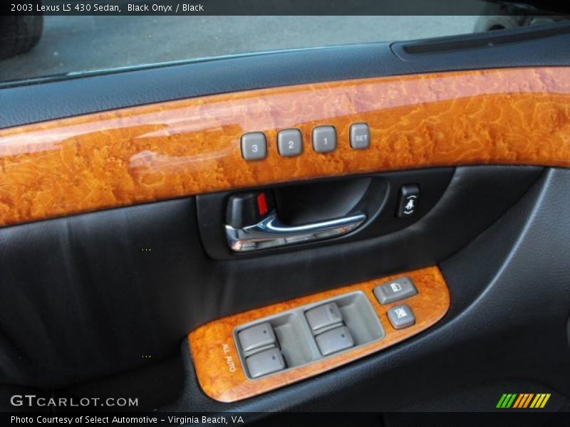 Black Onyx / Black 2003 Lexus LS 430 Sedan